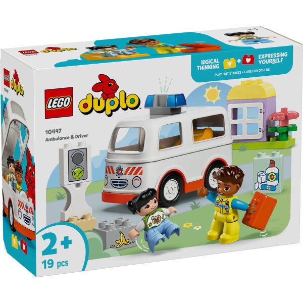 LEGO® DUPLO Town 10447 - Rettungswagen mit Fahrer