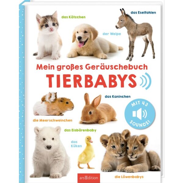 Mein gr. Geräuschebuch Tierbabys