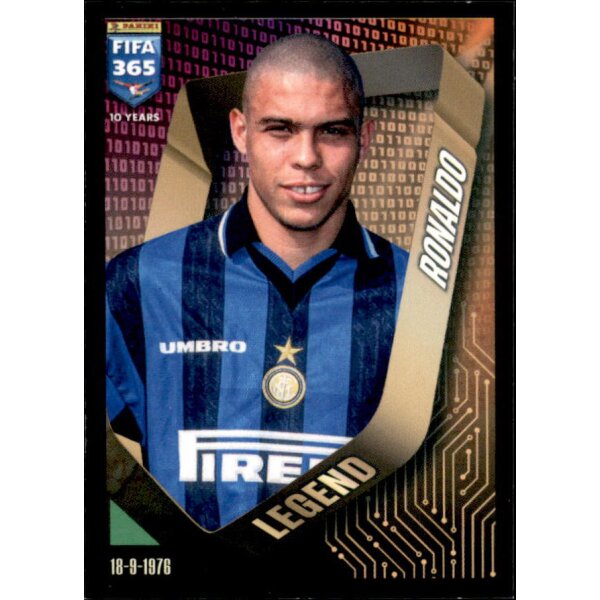 Sticker 18 - Ronaldo - Hall of Legends