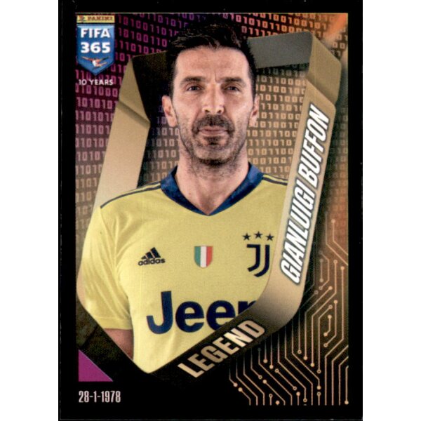 Sticker 19 - Gianluigi Buffon - Hall of Legends