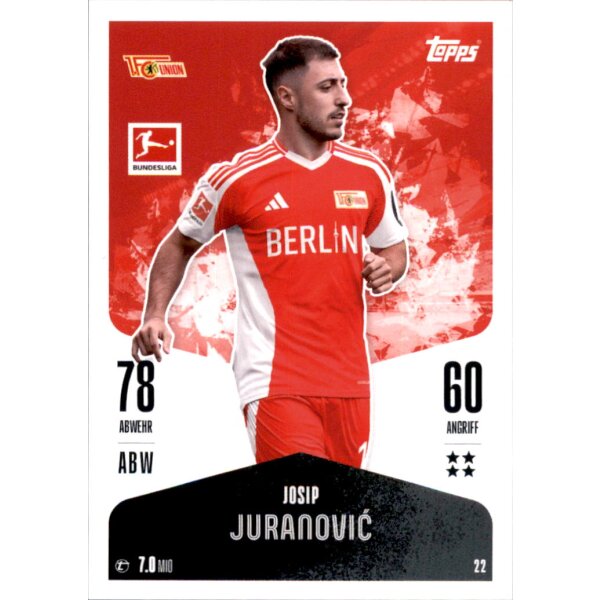 22 - Josip Juranovic - 2024/2025