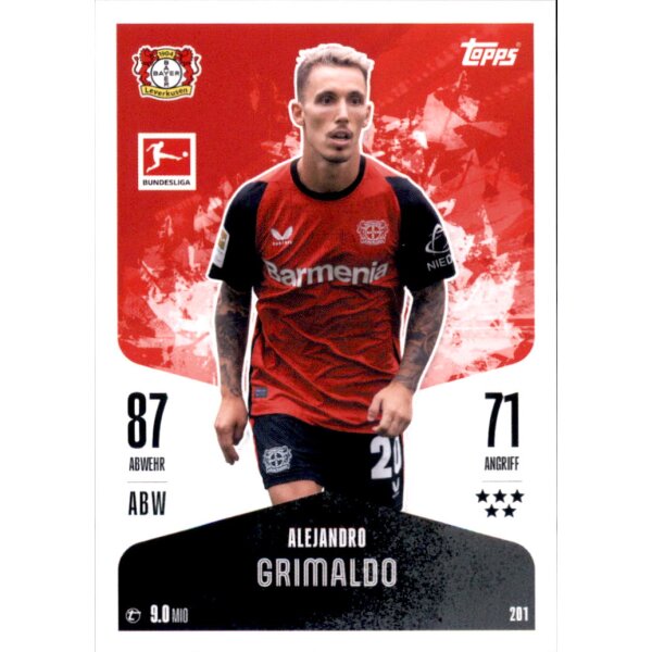 201 - Alejandro Grimaldo - 2024/2025