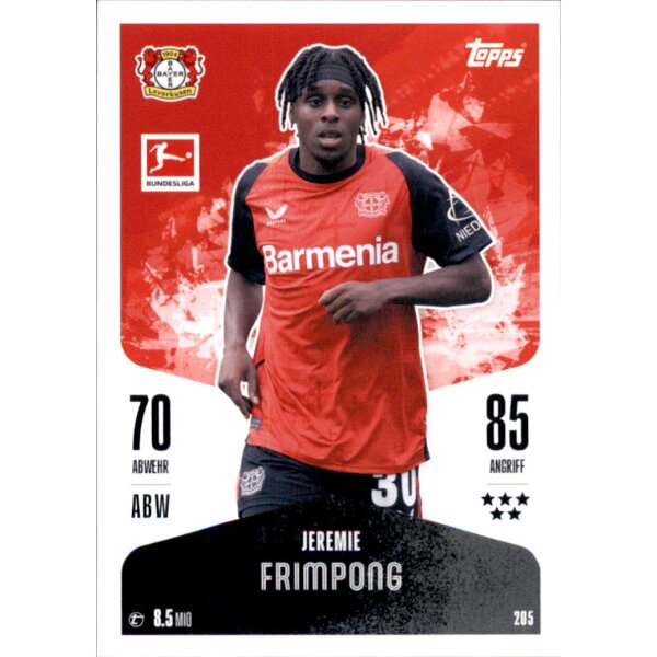 205 - Jeremie Frimpong - 2024/2025