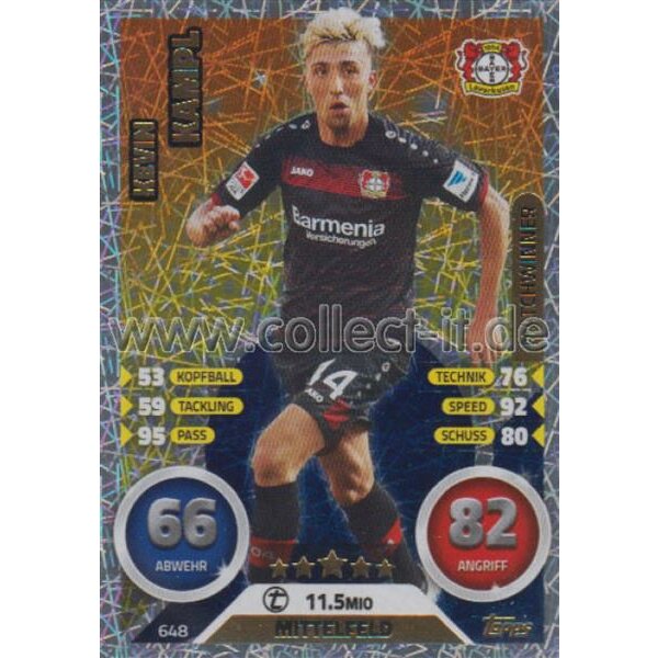 MX 648 - Kevin Kampl - Matchwinner Saison 16/17