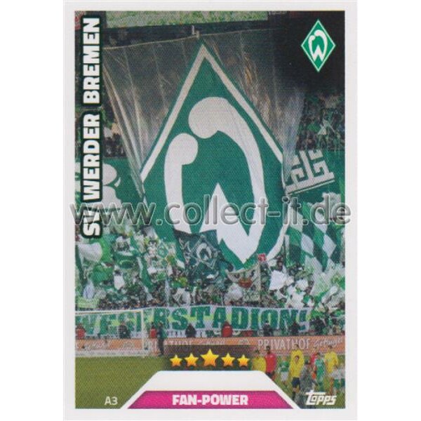 MX A3 - Fan-Power - SV Werder Bremen Saison 16/17