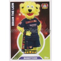 MX A13 - Maskottchen - Brian the Lion - Bayer 04...