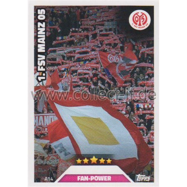 MX A14 - Fan-Power - 1. FSV Mainz 05 Saison 16/17