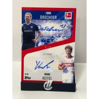 CA-DK - Combo Autogramm Daschner/Keitel 3/5 - Match Attax...