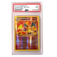 11/108 Charizard - Reverse Holo - Evolution - Englisch PSA9