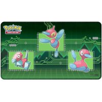 Pokemon Porygon Evolutions Stitched Playmat / Spielmatte...