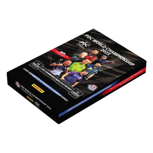 Panini PDC World Championship 2025 Trading Cards - 1x Collectors Box