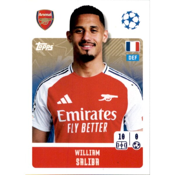 43 - Willam Saliba - FC Arsenal London