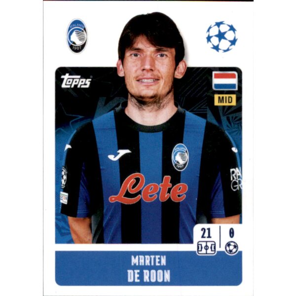 84 - Marten de Roon - Atalanta BC