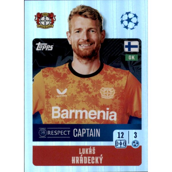 101 - Lukas Hradecky - Captain