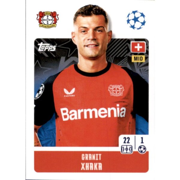 107 - Granit Xhaka - Bayer 04 Leverkusen