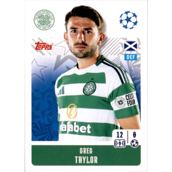 139 - Greg Taylor - Celtic Glasgow