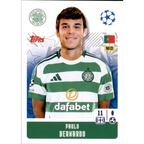 142 - Paulo Bernardo - Celtic Glasgow