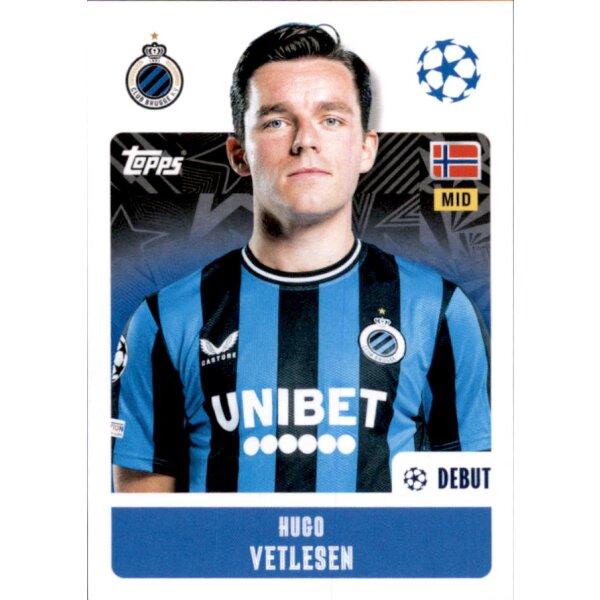 155 - Hugo Vetlesen - Club Brugge KV