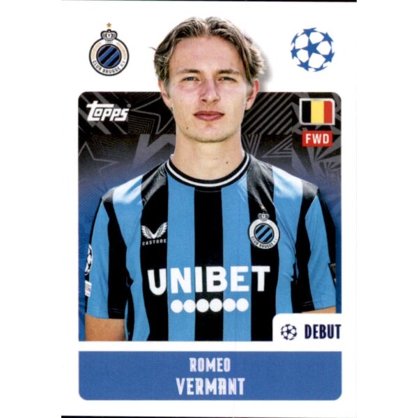 156 - Romeo Vermant - Club Brugge KV