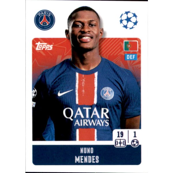 287 - Nuno Mendes - Paris St. Germain