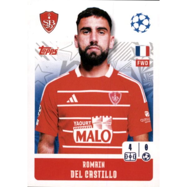 377 - Romain Del Castillo - Stade Brestois 29