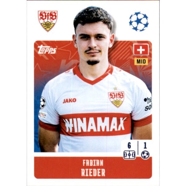 386 - Fabian Rieder - VfB Stuttgart