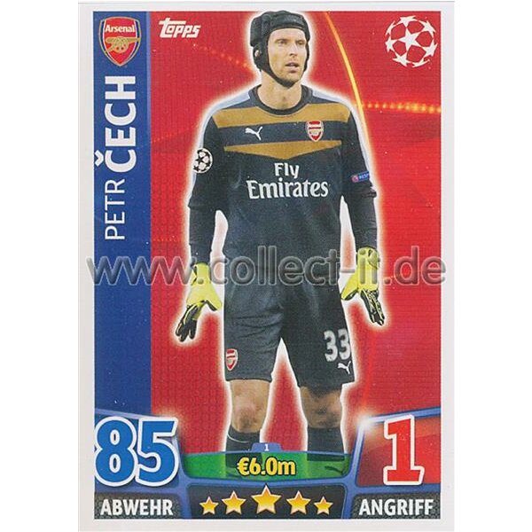 CL1516-001 - Petr Cech - Base Card