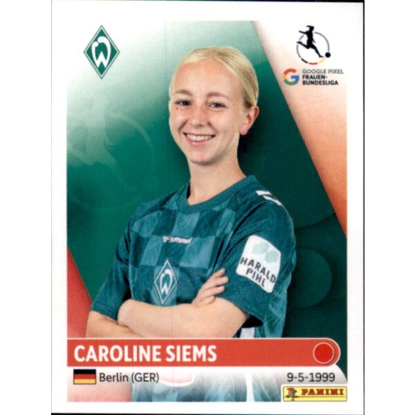 295 - Caroline Siems - Werder Bremen - 2024/2025