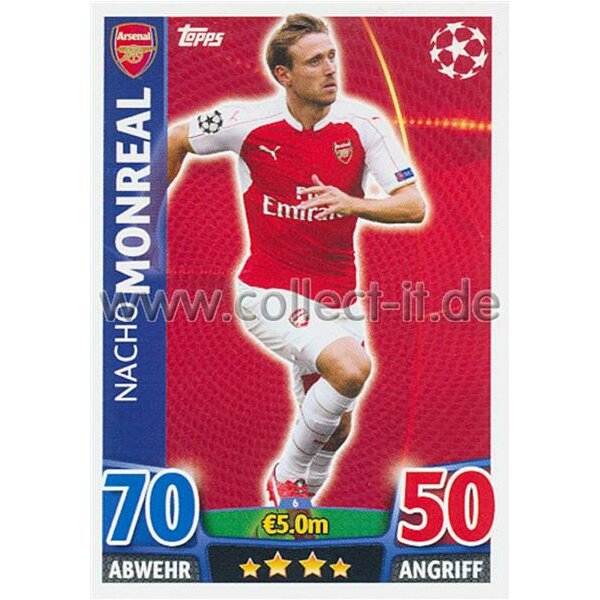 CL1516-006 - Nacho Monreal - Base Card