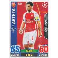 CL1516-014 - Mikel Arteta - Base Card