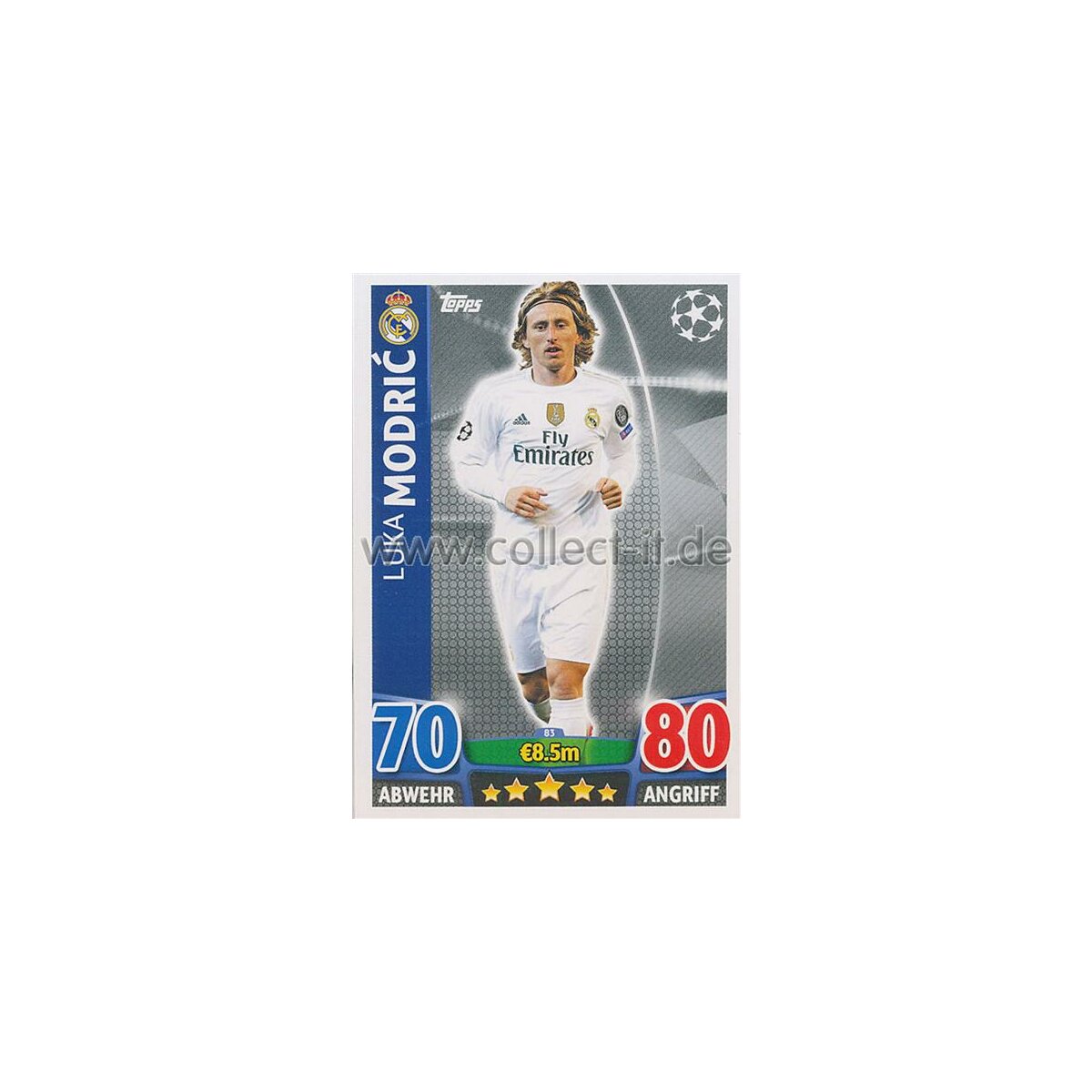 大特価!! LUKA MODRIC 45/75 JAPANEDITIONリフラクターカード