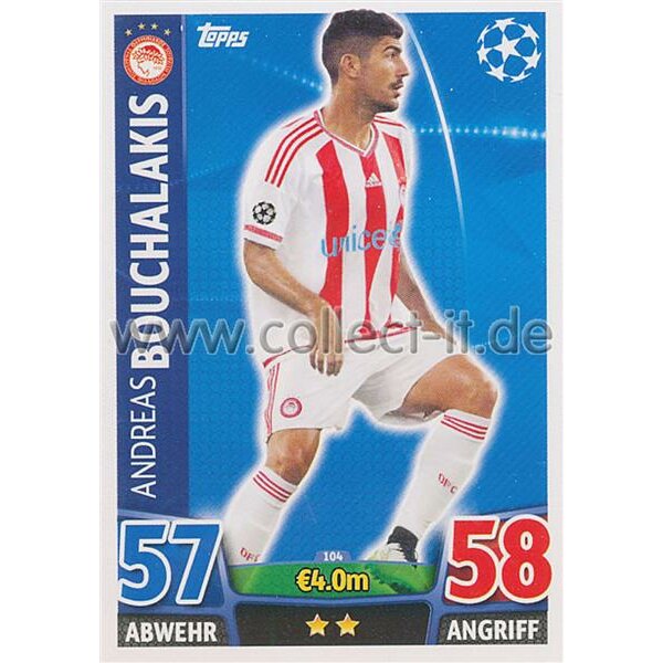 CL1516-104 - Andreas Bouchalakis - Base Card