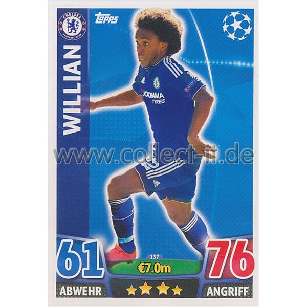 CL1516-137 - Willian - Base Card