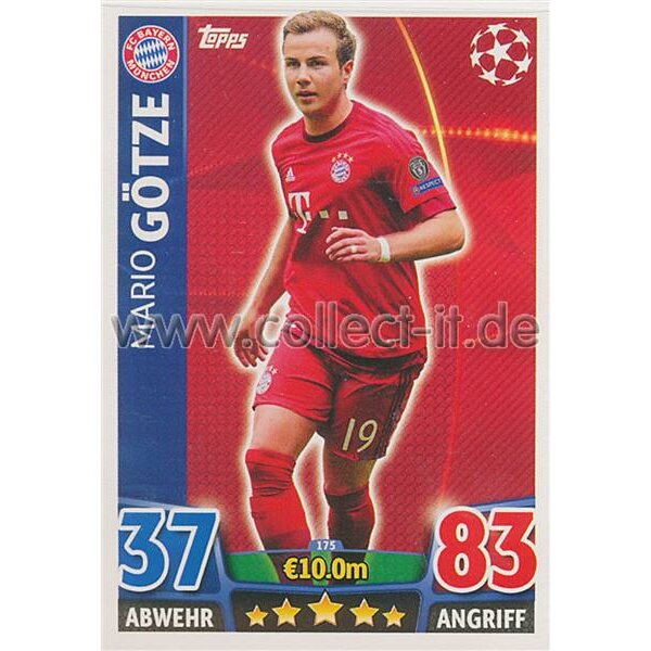 CL1516-175 - Mario Götze - Base Card