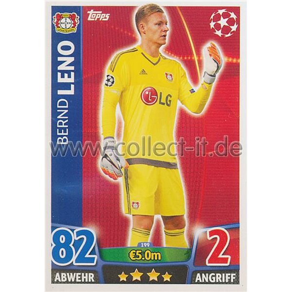 CL1516-199 - Bernd Leno - Base Card