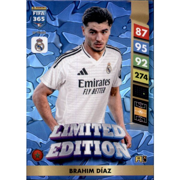 Brahim Diaz - Limitierte Karte - 2025