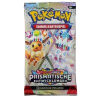 Pokemon Prismatische Entwicklungen 1 Booster - Deutsch