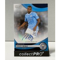 Manuel Akanji Autogrammkarte - Manchester City Team Set...