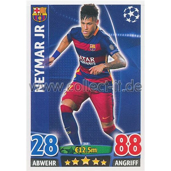 CL1516-249 - Neymar Jr - Base Card