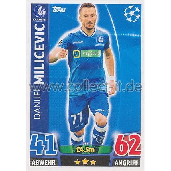 CL1516-318 - Danijel Milicevic - Base Card