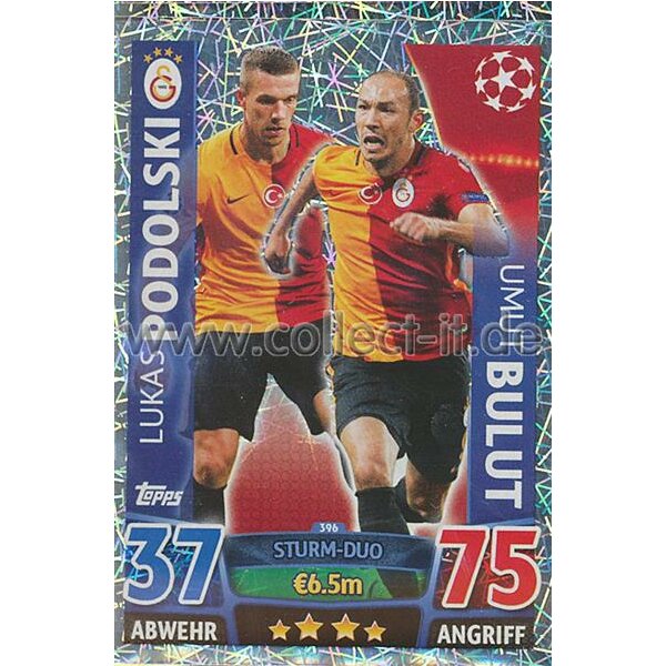 CL1516-396 - Lukas Podolski & Umut Bulut - Forward Duo