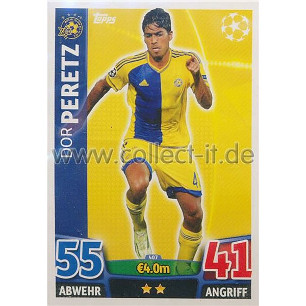 CL1516-407 - Dor Peretz - Base Card