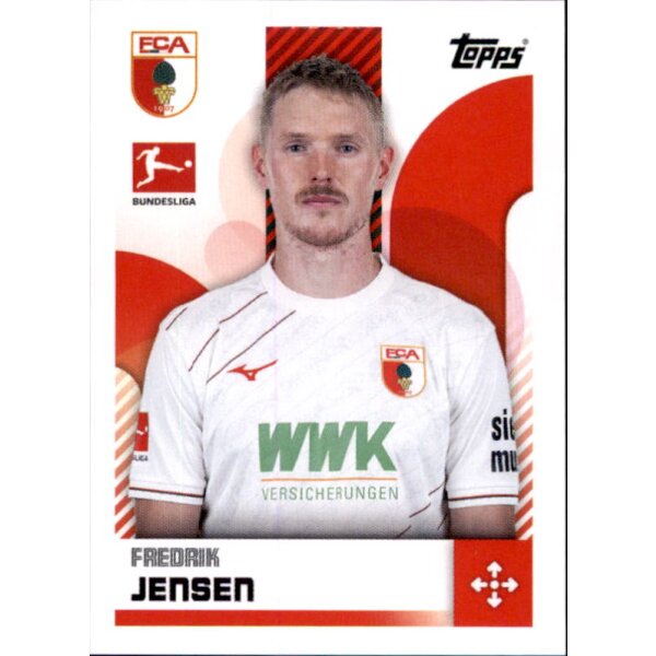 Sticker 16 - Fredrik Jensen - FC Augsburg