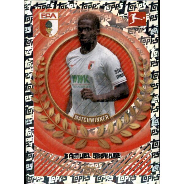 Sticker 28 - Samuel Essende - FC Augsburg - Matchwinner