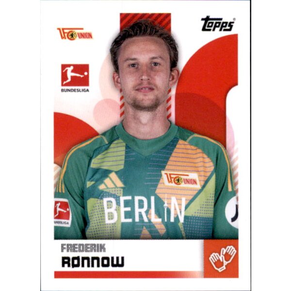 Sticker 33 - Frederik Ronnow - 1. FC Union Berlin