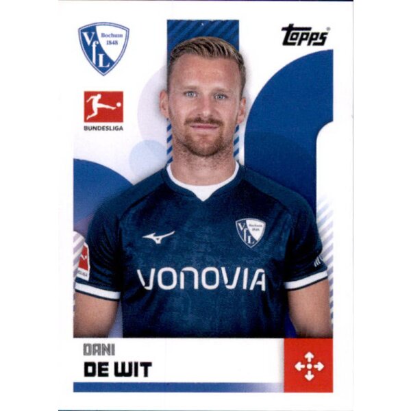 Sticker 62 - Dani de Wit - VfL Bochum 1848