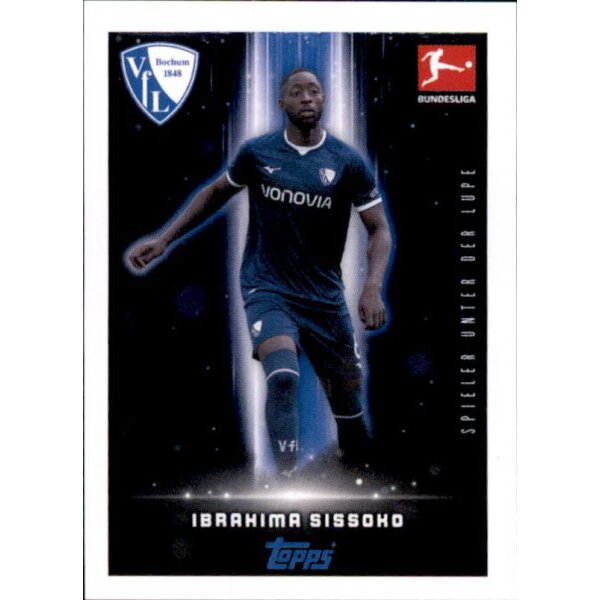 Sticker 70 - Ibrahima Sissoko - VfL Bochum 1848 - Spieler Unter Der Lupe