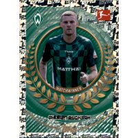 Sticker 100 - Marvin Ducksch - Werder Bremen - Matchwinner