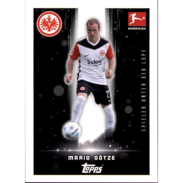 Sticker 140 - Mario Götze - Eintracht Frankfurt - Spieler Unter Der Lupe