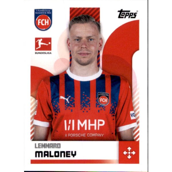 Sticker 176 - Lennard Maloney - 1. FC Heidenheim 1846